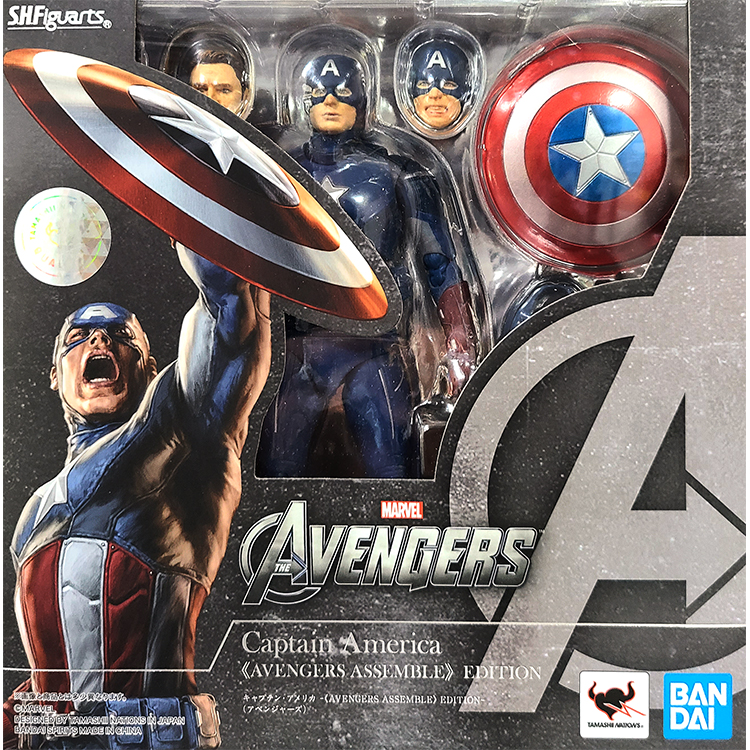 [당일발송] 반다이 S.H.Figuarts 캡틴 아메리카 어벤져스 어셈블 에디션 S.H.피규아츠  타마시네이션 : 지피플러스
