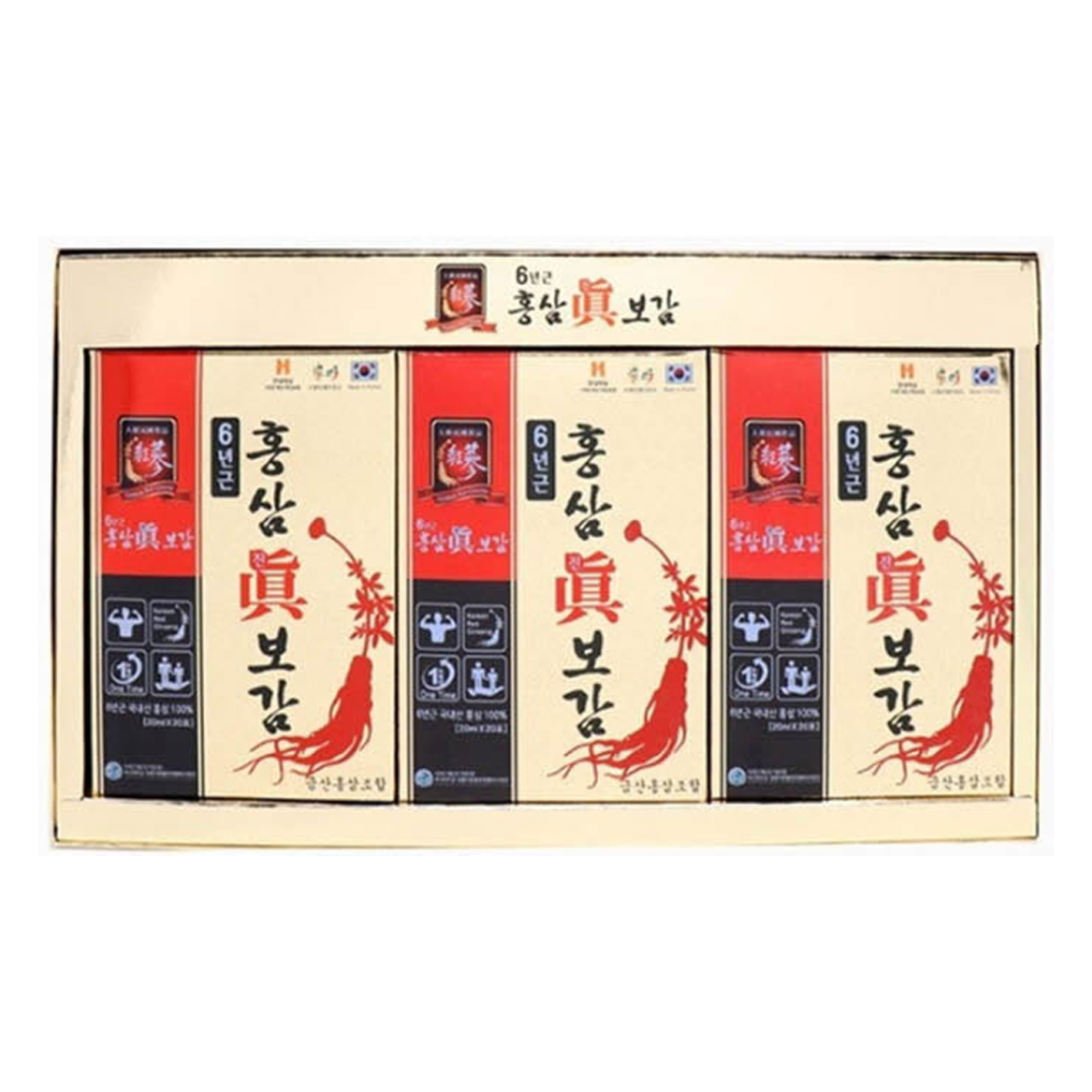 금산홍삼조합 6년근 고려 홍삼진보감 홍삼스틱 20ml 60포 : 온라인팜스토어