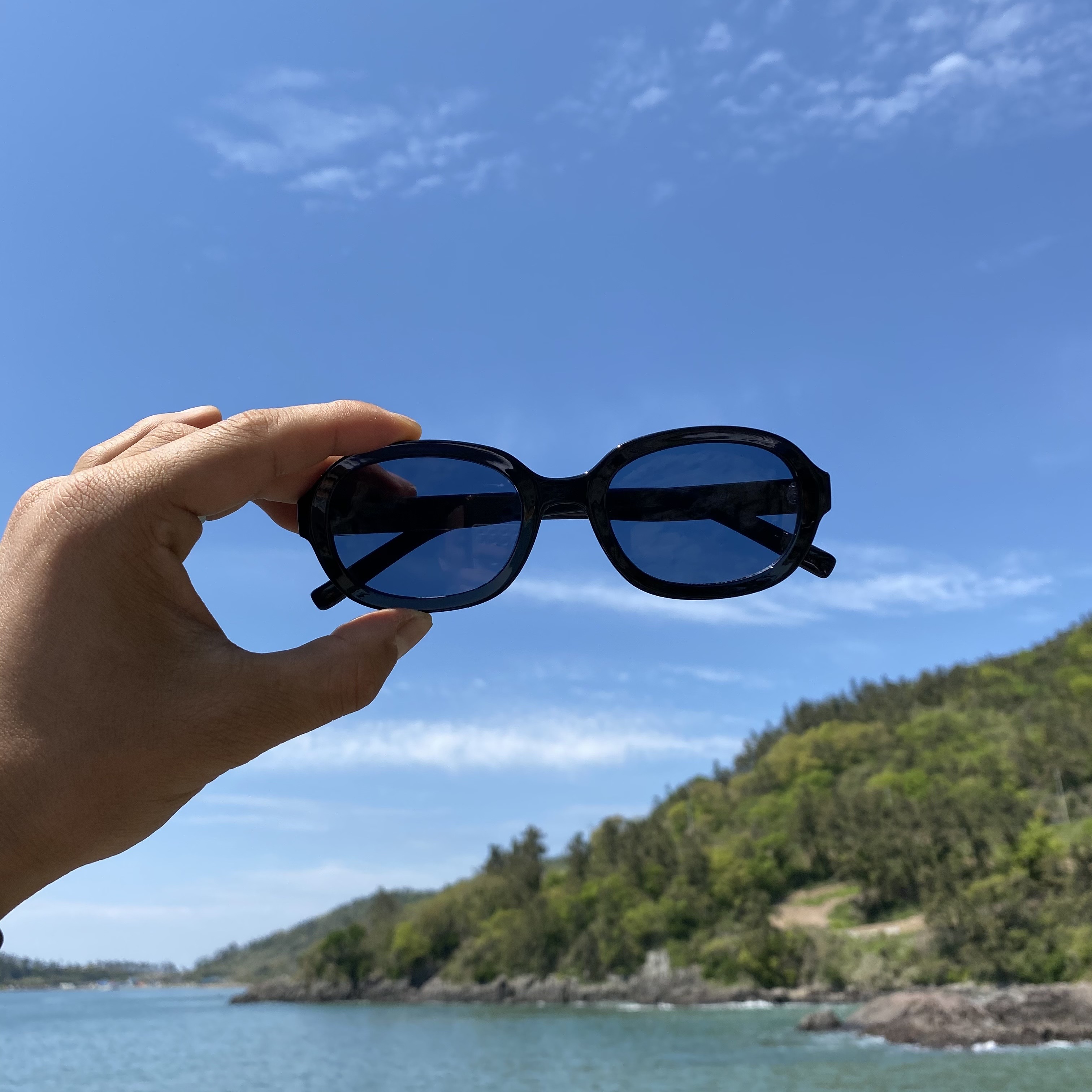 남녀공용 틴트 선글라스 : 세르아우토