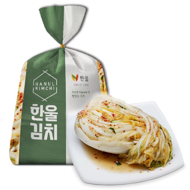 한울 고추씨백김치 1kg : 민호에프앤비