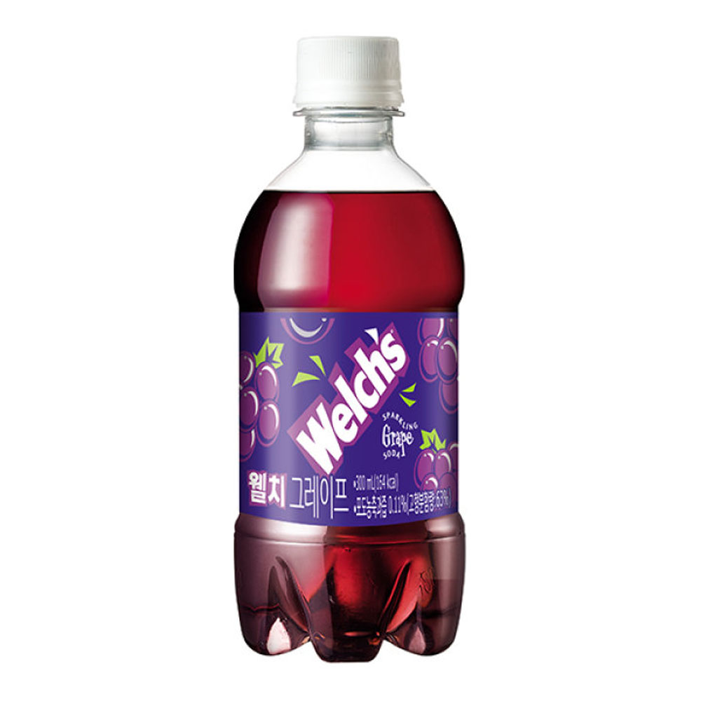 환타오렌지 코카콜라 웰치스포도 300ml 3종세트 12병 탄산음료 미니콜라 쥬스 휴대용 작은병 음료수 : 디라이스