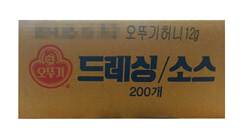 일회용머스타드/오뚜기 : 주식회사오성식품