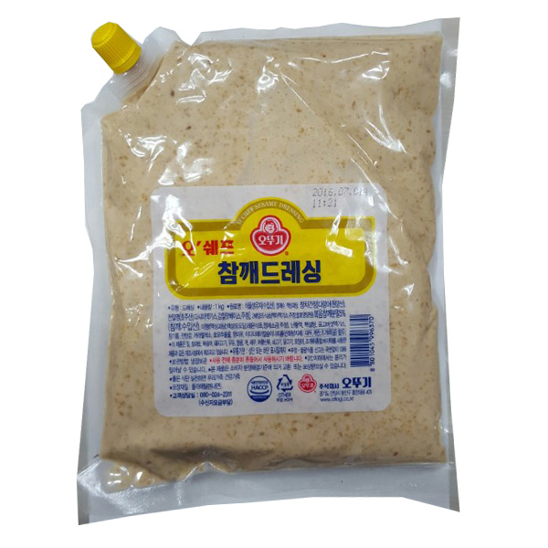 참깨드레싱1kg/오뚜기 : 주식회사오성식품