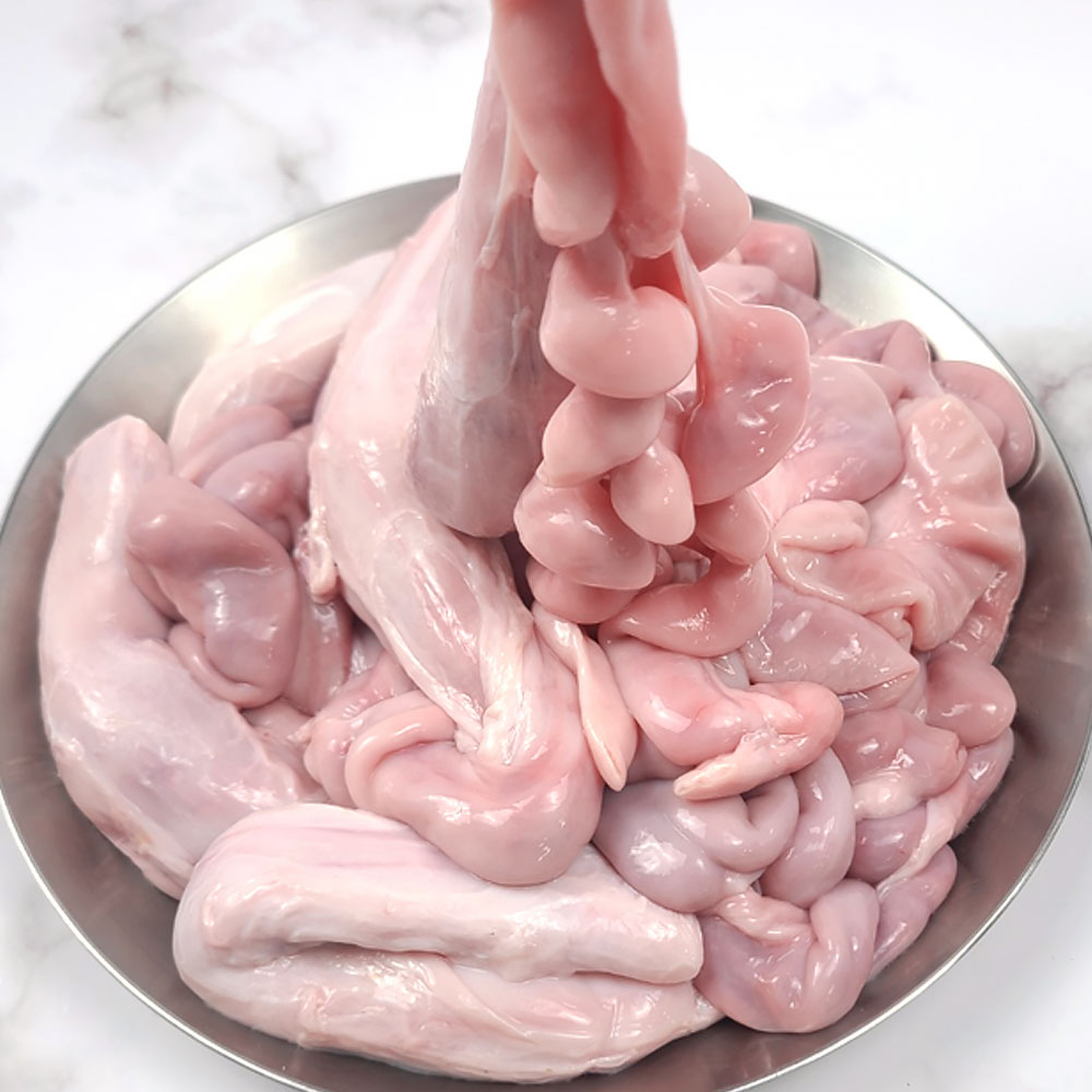국내산 돼지내장 새끼보 1kg 애기보 암뽕 생물 부산물 : 주식회사두드림