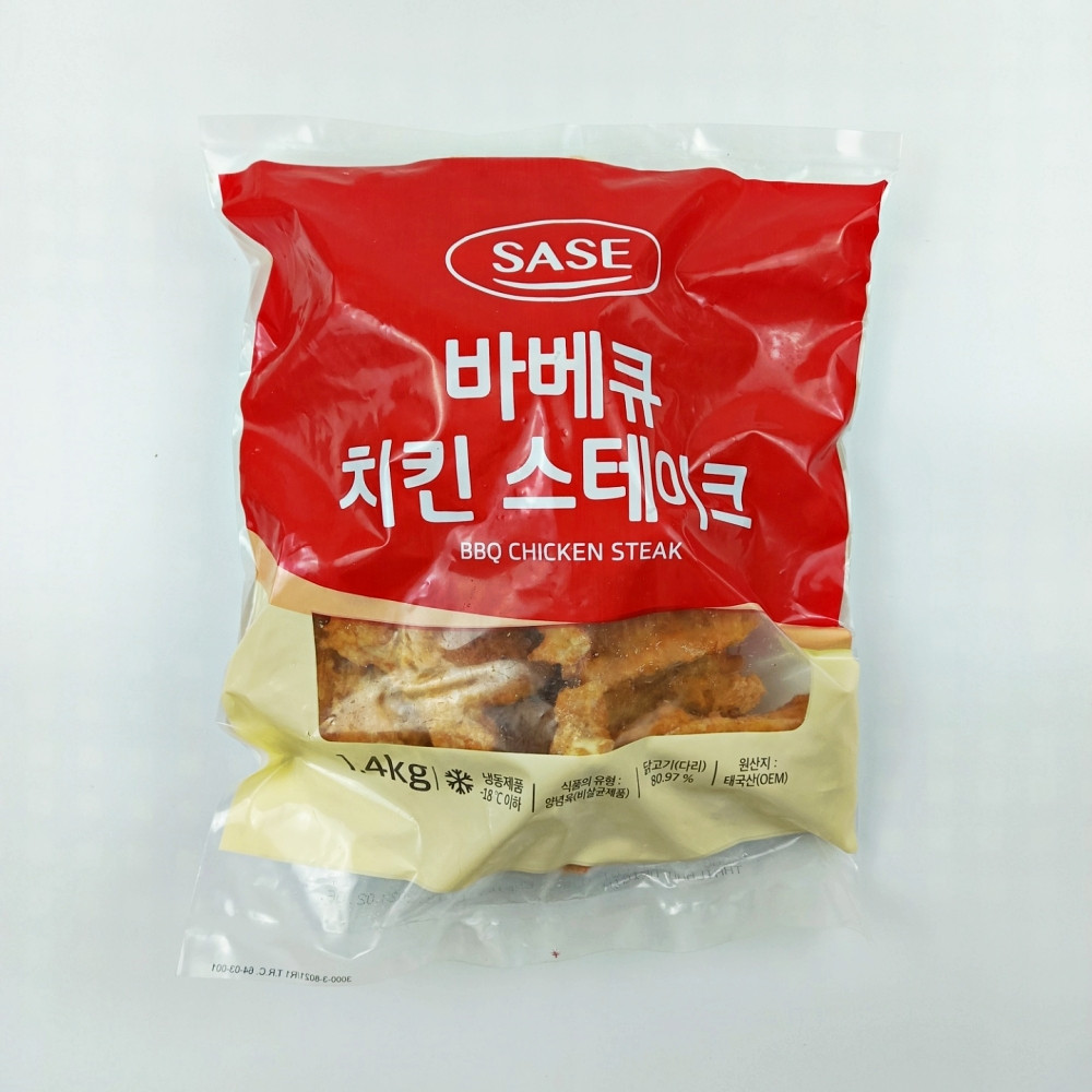 사세 바베큐 치킨 스테이크 1.4kg : 폼푸드