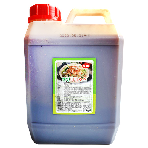 [푸드바스켓] 백호식품 웰빙 파닭소스 5kg : 푸드바스켓