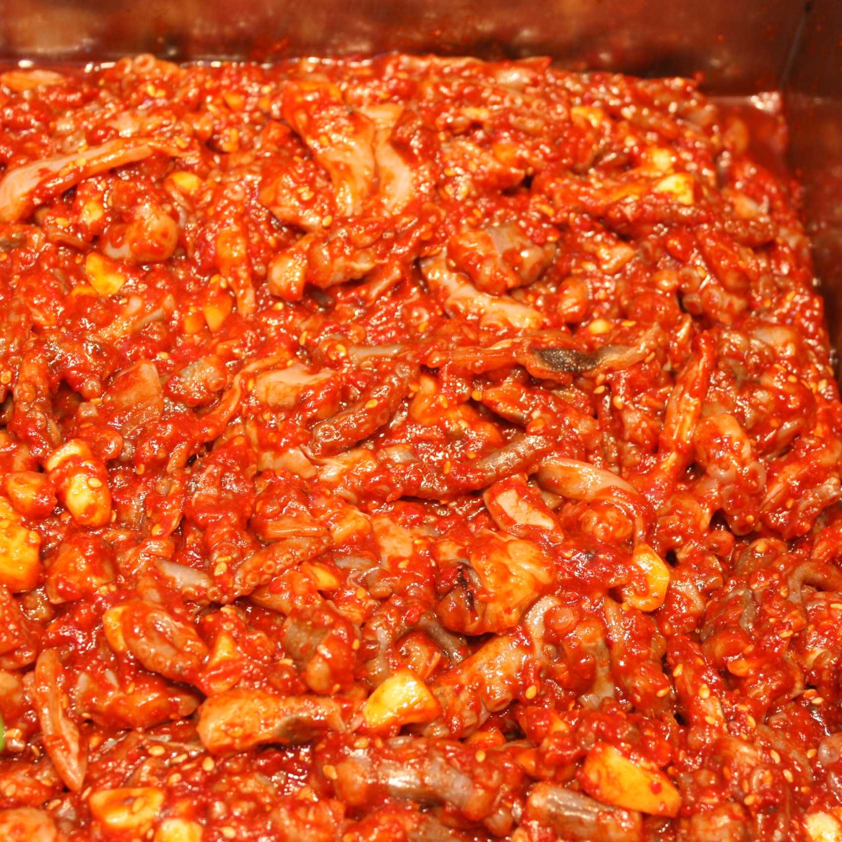 [부천시 배달] 오독오독 낙지젓 500g [역곡상상 게박사] : 동네시장 장보기
