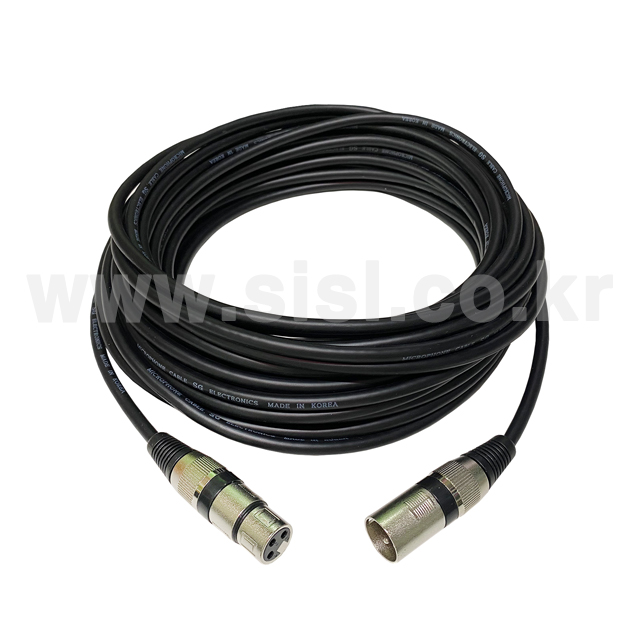 XLR 3핀 DMX512 신호선 캐논 케이블 20M 30M : 신일특수조명