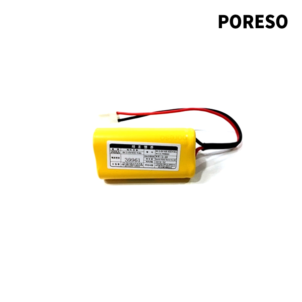 소방 예비전원 Poreso DC3.6V 1+2 3AA 400mAh 비상구 유도등 건전지 : 배터리솔루션