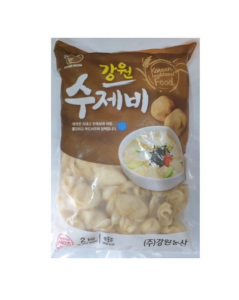 강원 감자수제비 2kg : 분식의 세계