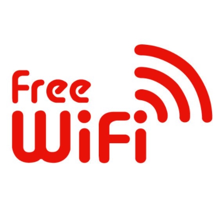 와이파이(FREE WIFI) 스티커 : 부치고