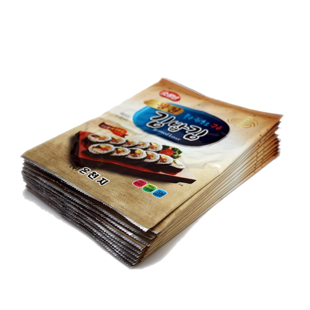 소문난 광천 온천지 김밥김 20g 10봉 : 짠물상