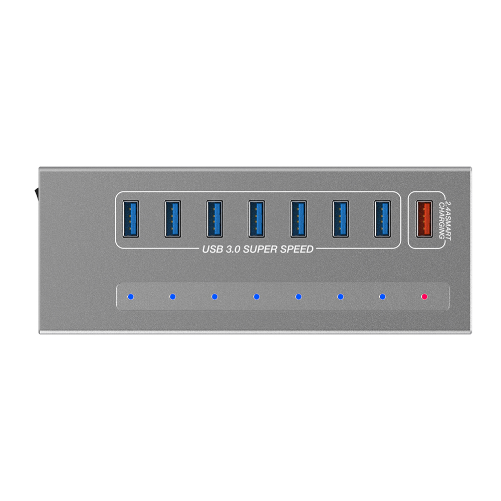 USB 3.0 A 7포트 퀵차지 C타입 PD충전 유전원 허브 NEXT-335TC-PD : 영건시스템즈