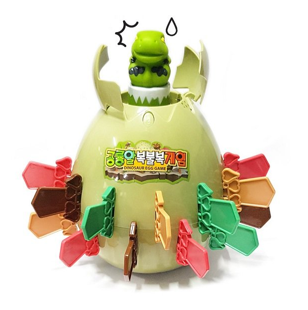 [세계유통] 공룡알 복불복게임 / 룰렛게임 가족게임 캠핑놀이 : jytoy