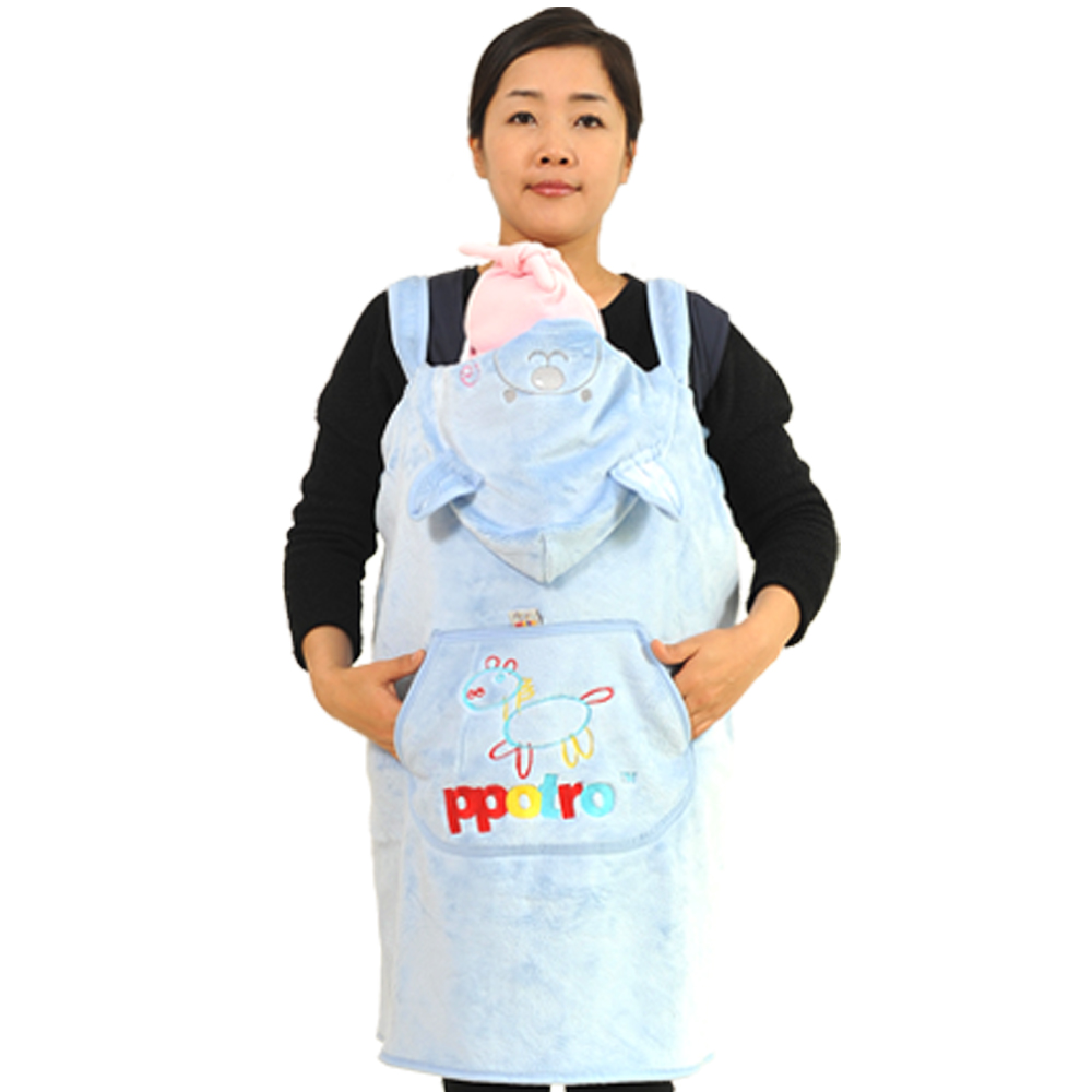 뽀뜨로 아기띠 워머 24종 아기 애기 유아 신생아 바람막이 망토 : ppotro