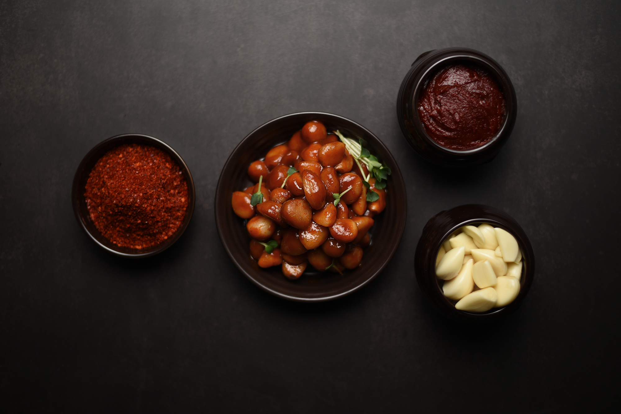 고추장 마늘 장아찌 1kg 순창문옥례 좋은밥상 국내산 100% 명인 장맛 밥반찬 밑반찬 : 문플러스