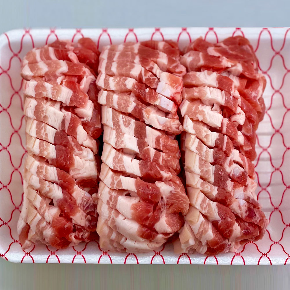 [서울,성남 당일배송] 국내산 칼집 삼겹살 600g [암사 암사축산] : 동네시장 장보기