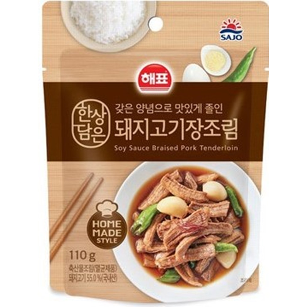 사조해표 한상담은 돼지고기장조림 110g : POOLMALL