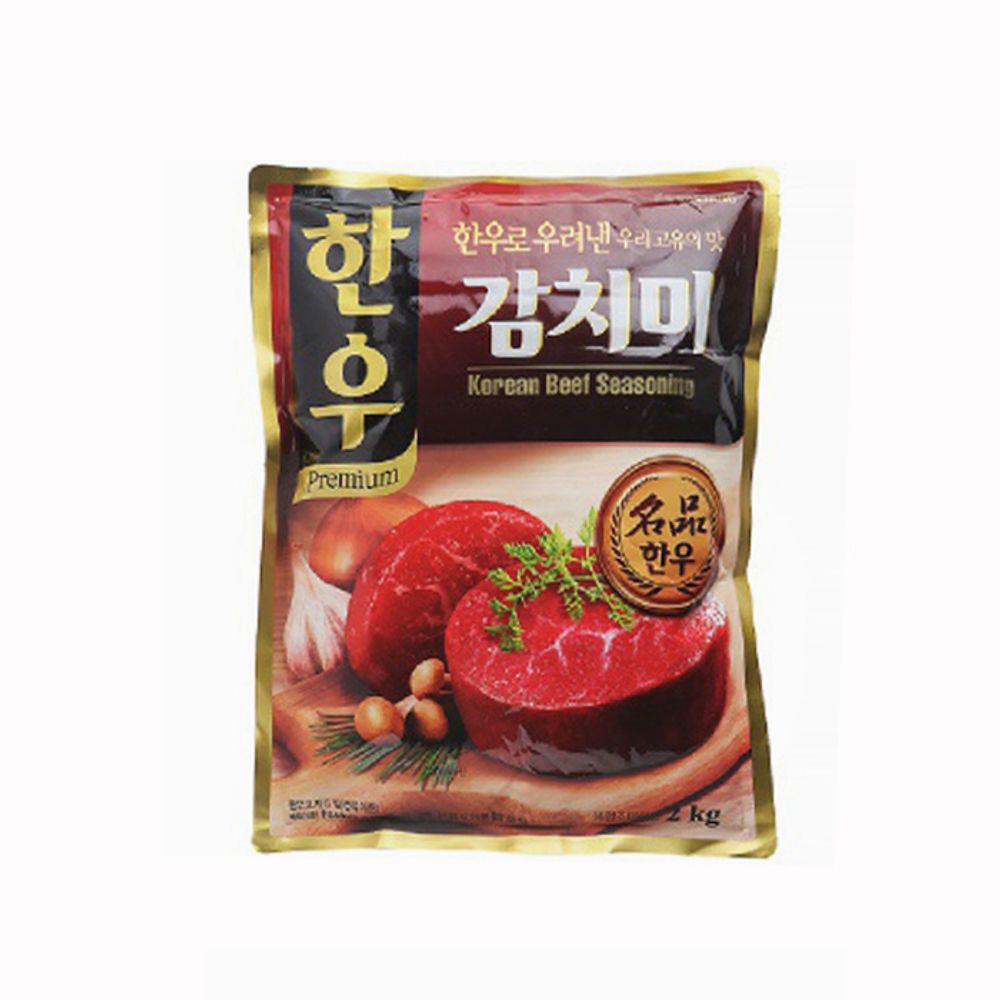 대상 청정원 한우 감치미 2 KG : 오구오구냠냠