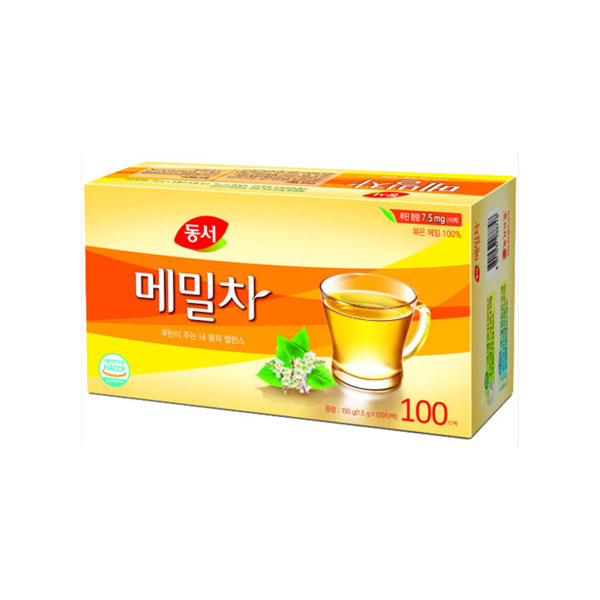 동서식품 메밀차 1.5g x100T : 승혜상사