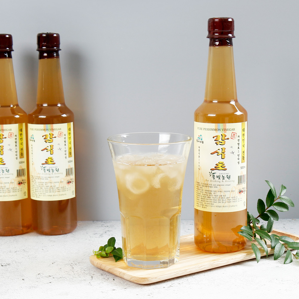 청도감식초 청도 자연발효 5년숙성 감식초 500ml : 지우팩토리
