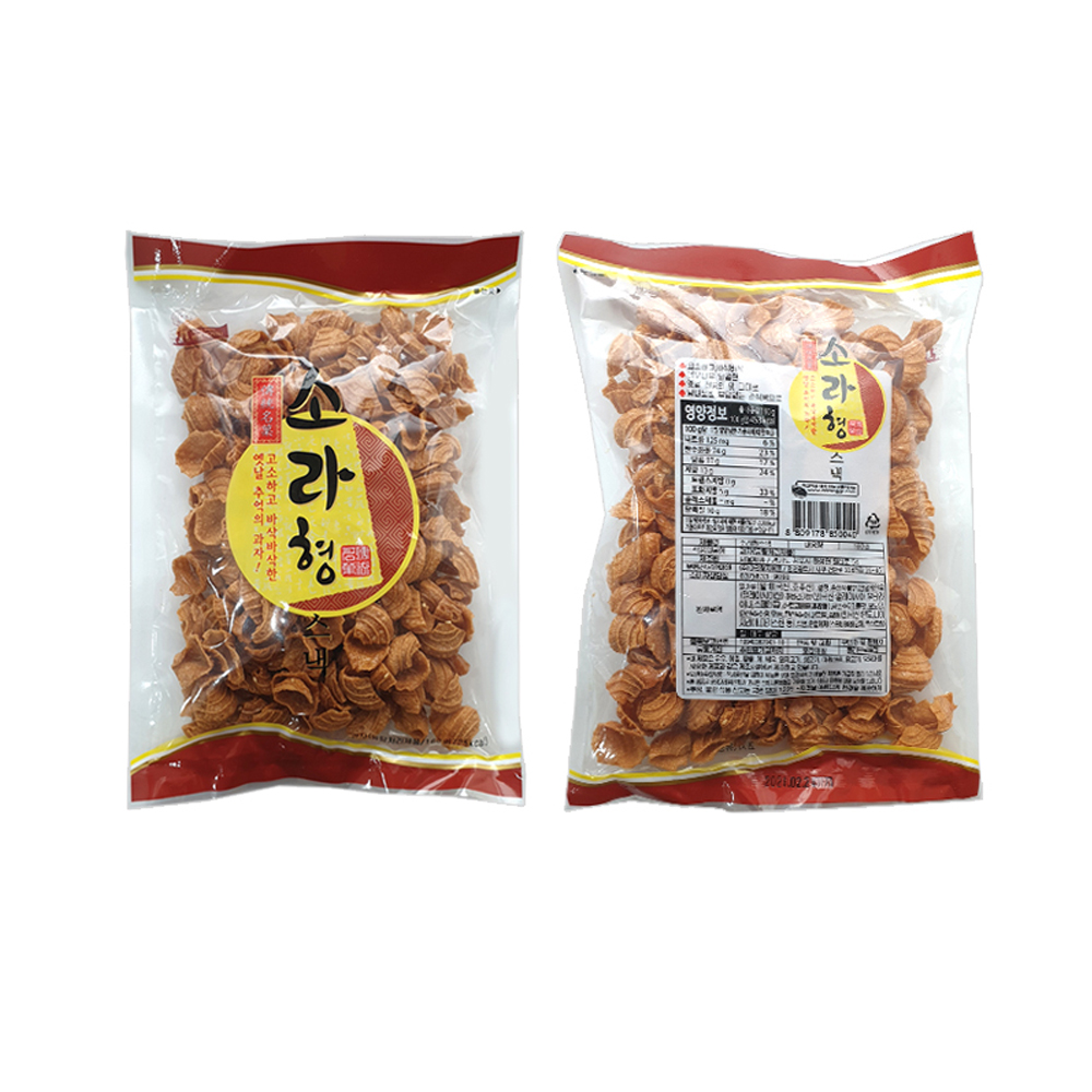 아리랑 소라형 스낵 115g x 16개입 추억의 맛 : 다머거