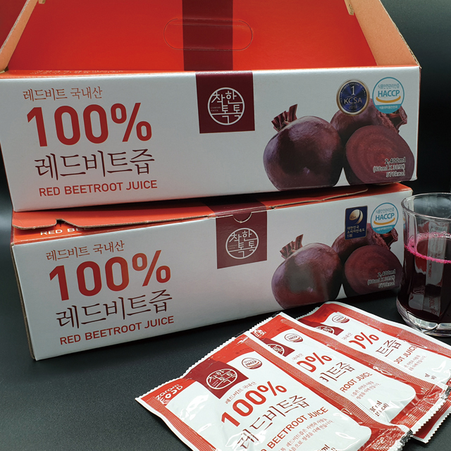 착한톡톡 레드 비트즙 80ml 30포 : 자람푸드