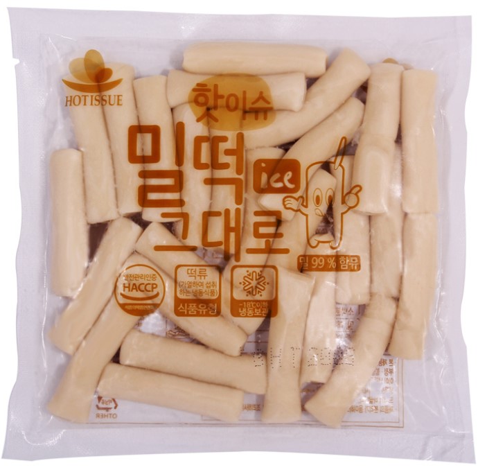밀떡볶이 냉동 밀떡 200g 6개묶음 : YDS 영동유통시스템