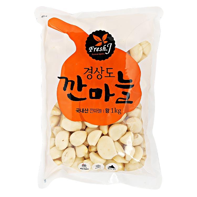 바른푸드 깐마늘(왕) 1KG : 청춘푸드몰