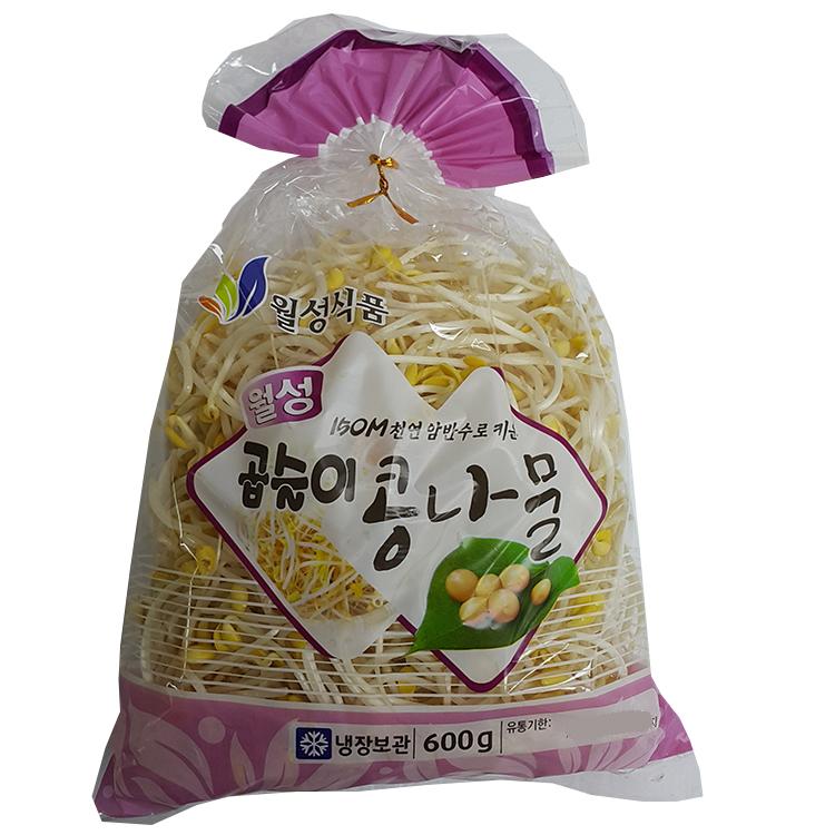 월성식품 곱슬이콩나물 600G : 청춘푸드몰