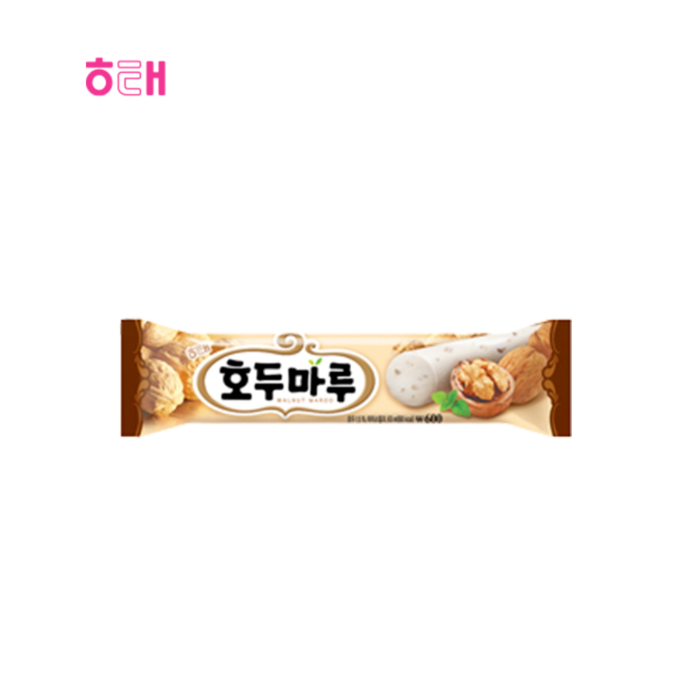 해태제과 호두마루바 아이스크림 40개입 1박스 : 해피아이스