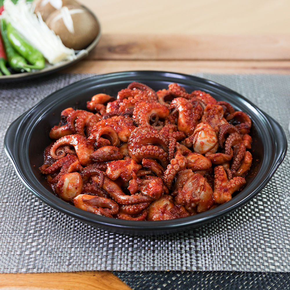 [업소전용] 살이통통 매운 불쭈꾸미 500g 1박스10ea : 자담 푸드
