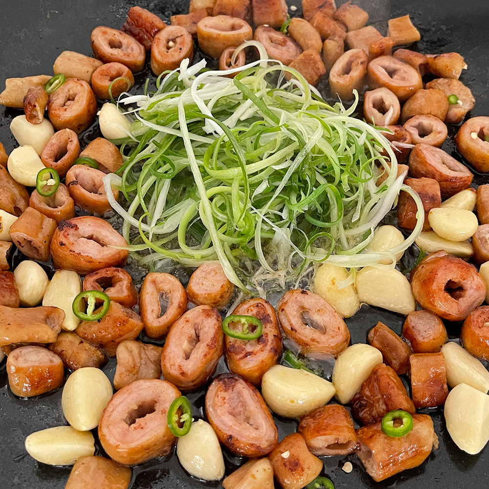 한돈 참나무 훈제 막창 300g 초벌 돼지 통 막창 : 숨은농장