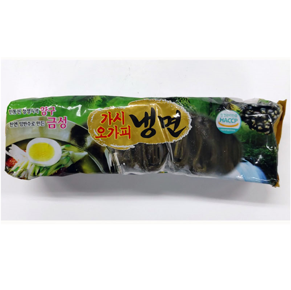 금성 가시오가피 냉면 2KG 10인분 시원한 건강식 냉면 사리 천연 암반수 : 나래 식자재