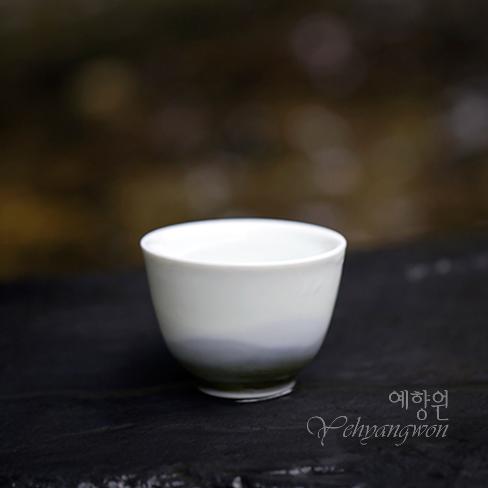 [다도 경덕진 다기 보이차] 예향원 강호평정 수묵 수회 원산 찻잔 C-575 : 예향원