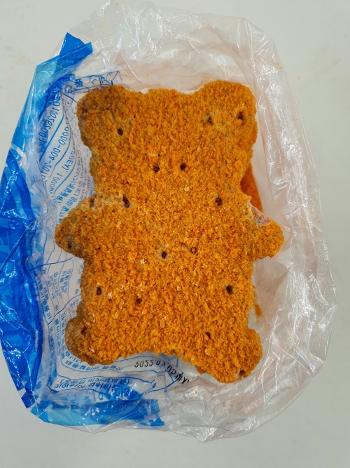곰돌이 치킨까스 (피카추돈까스) 1kg (100g x 10장) : 안주상회
