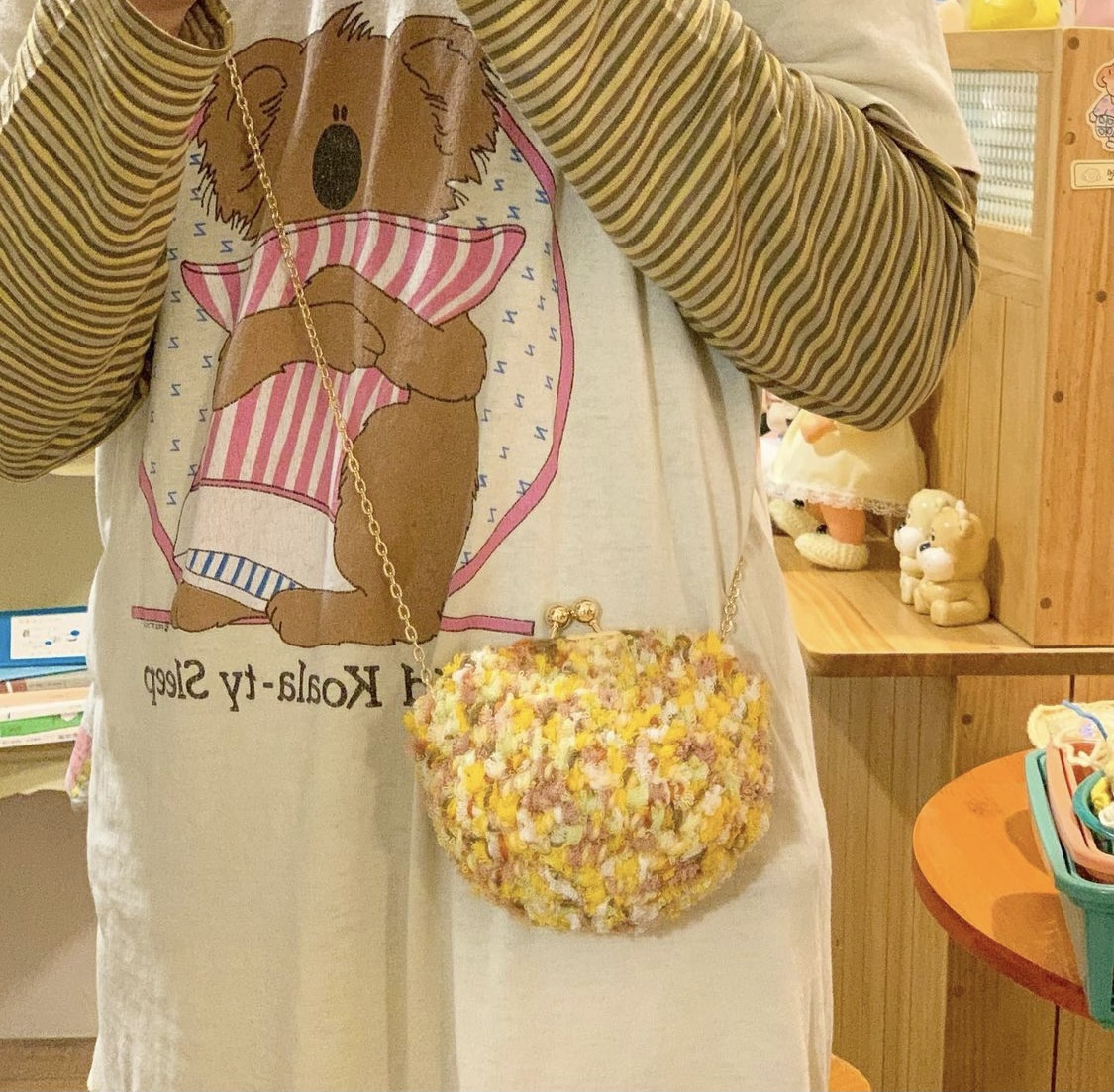 미니 프레임가방 2종 : 모모텐