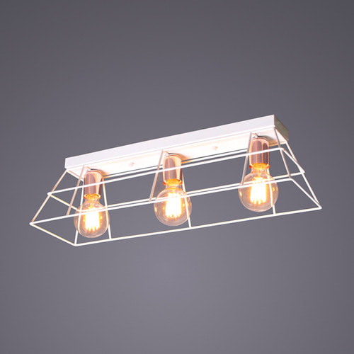 LED 카트 3등 직부 등 인테리어 전등 천정 식탁조명 : 조명에반하리