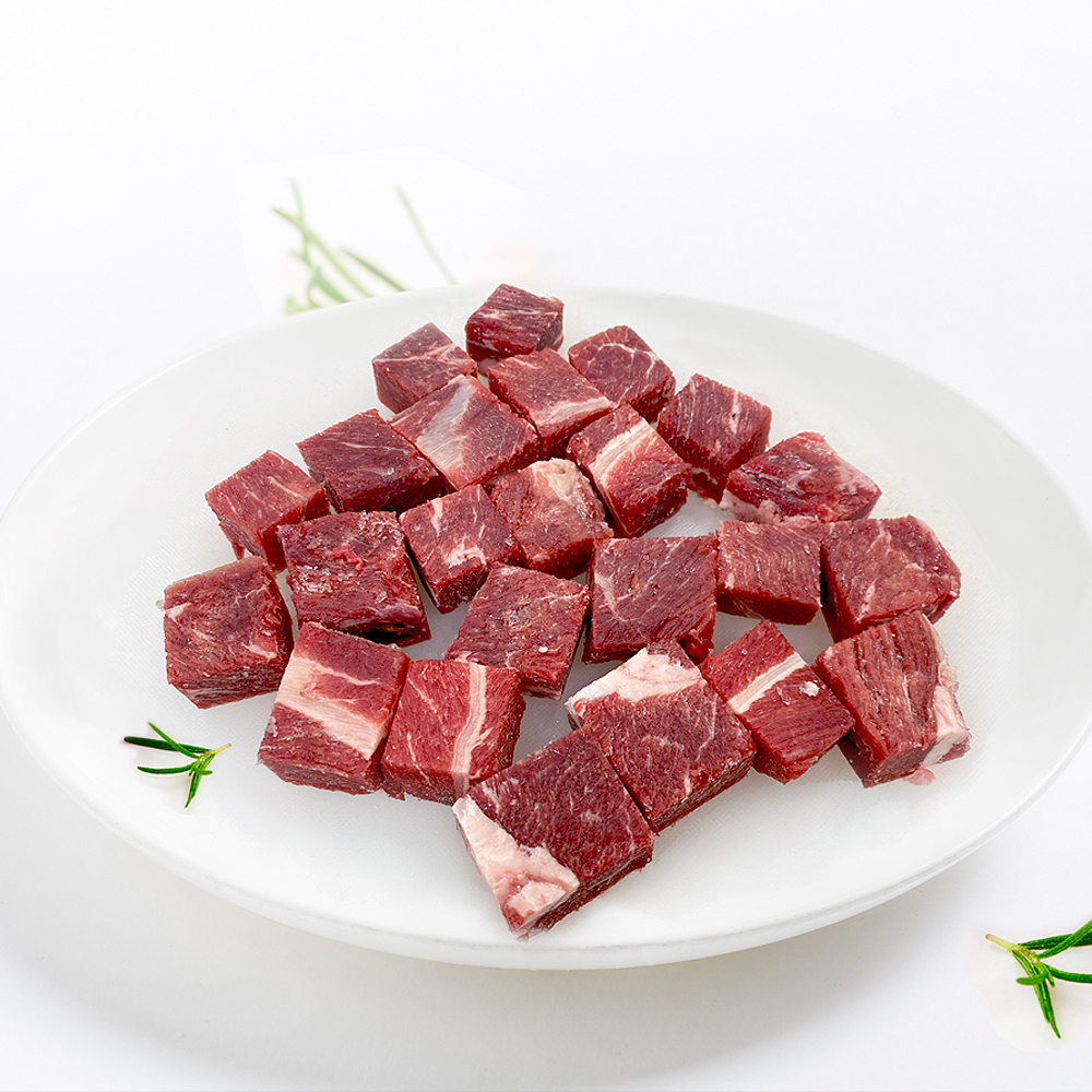 [이소바돈] 육즙홀릭 소고기 토시살 큐브스테이크 (500g) 당일발송 : 이소바돈