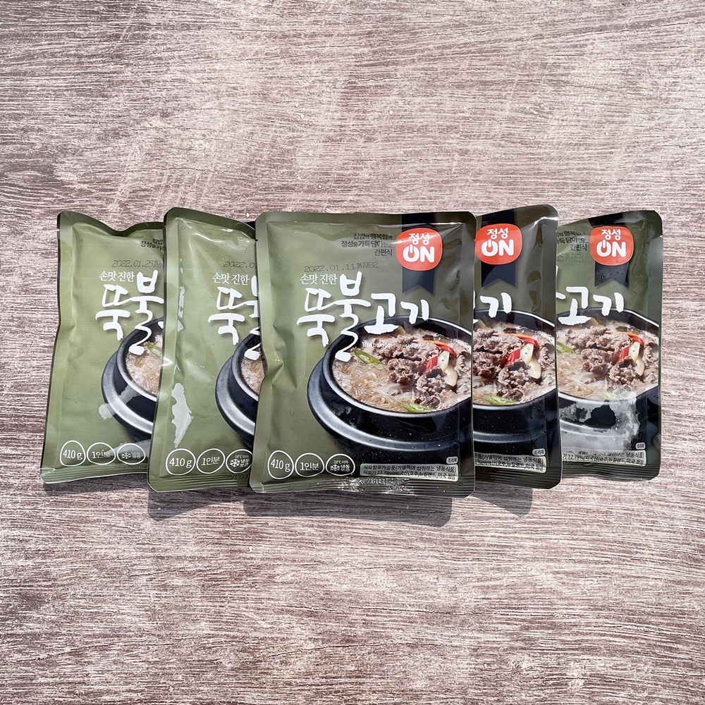 초원식품 정성온 뚝불고기 410g 5봉 뚝배기 불고기 : 연주푸드
