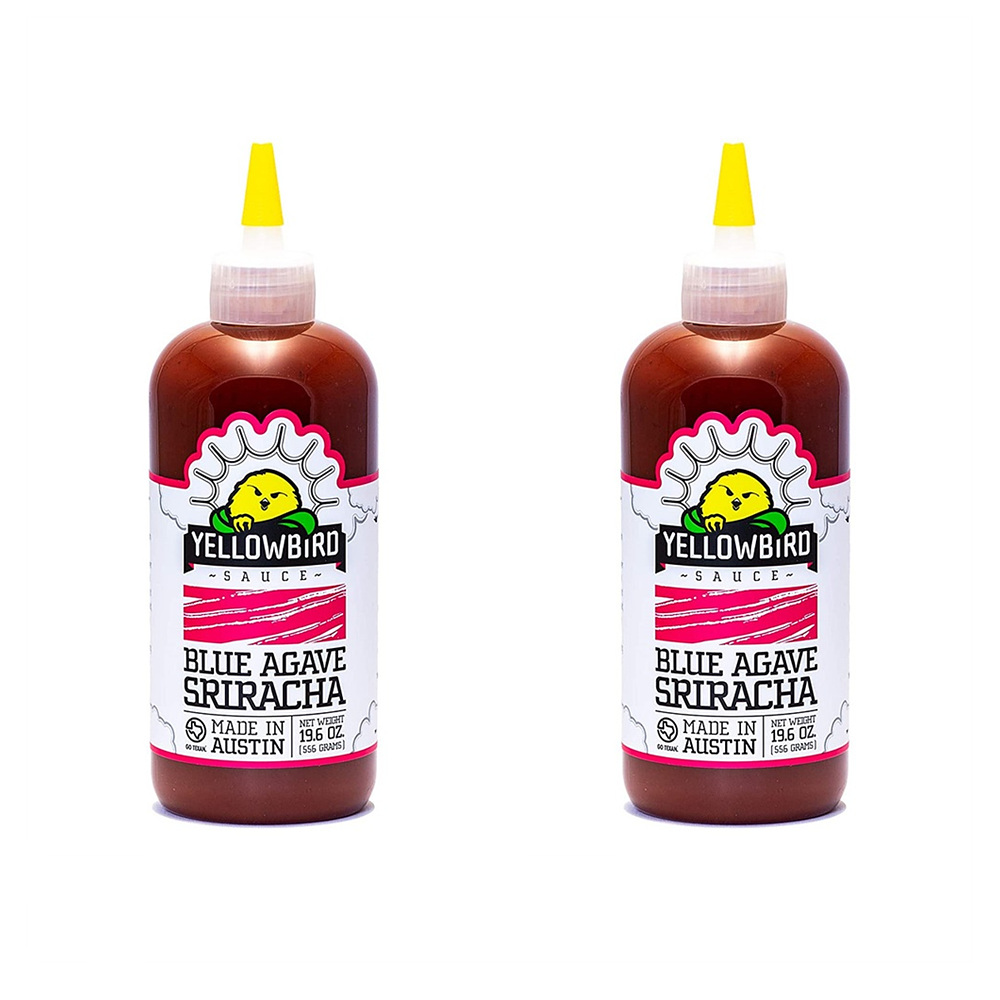 Yellowbird Blue Agave Sriracha Hot Sauce 옐로우버드 블루 아가베 스리라차 핫 소스 19.6oz(556g) 2팩 : Tany