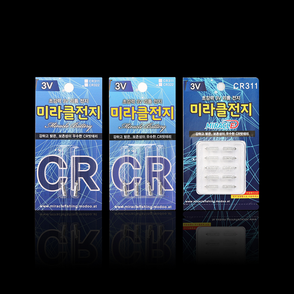 미라클 스토리 CR311  전자찌 배터리 2개 : 다복상회