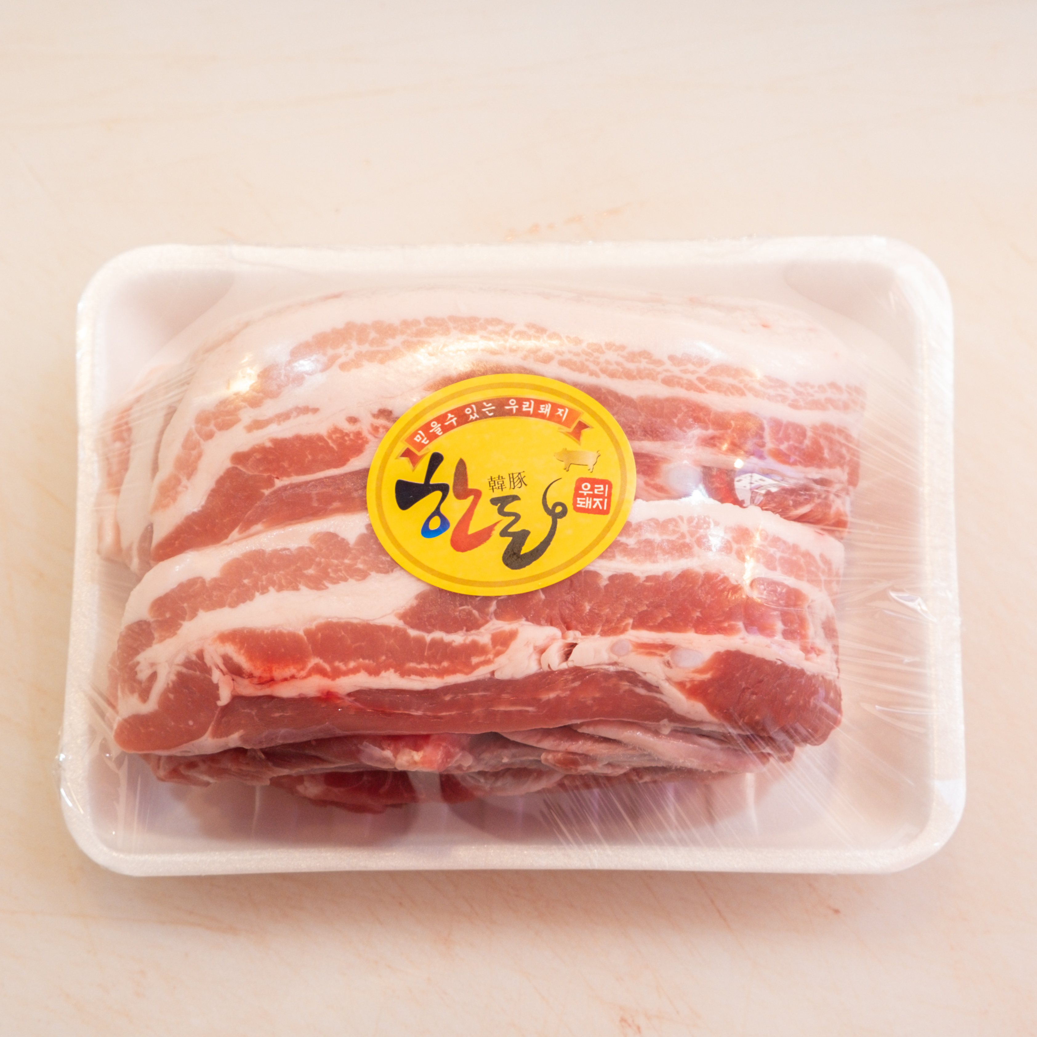 [부천시 배달] 한돈 삼겹 600g [원미부흥 친절한축산] : 동네시장 장보기