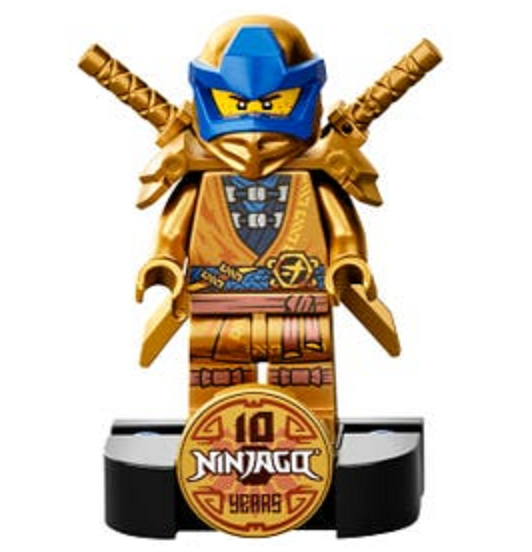 레고 피규어 닌자고 Jay - Legacy, Pearl Gold Robe 10주년 발판 무기 포함 (71738/njo634) 브릭마켓 : 브릭마켓