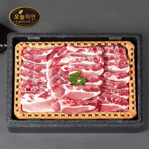 인정식탁 한돈 명품 LA 갈비세트 3kg 선물세트 명절선물세트 : 인정식탁
