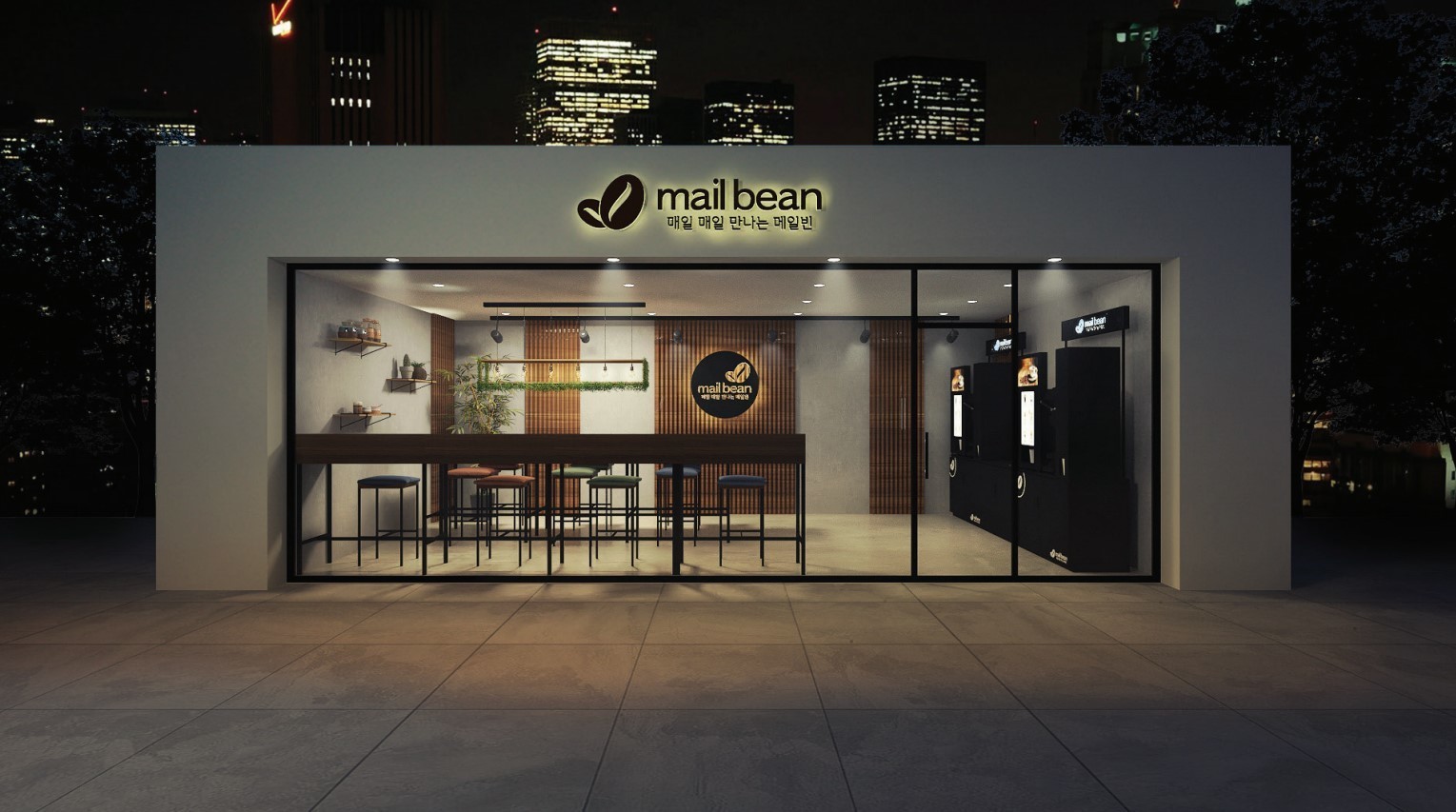 무인커피머신 무인카페머신 휴니크 메일빈 M400 : coffeeworx