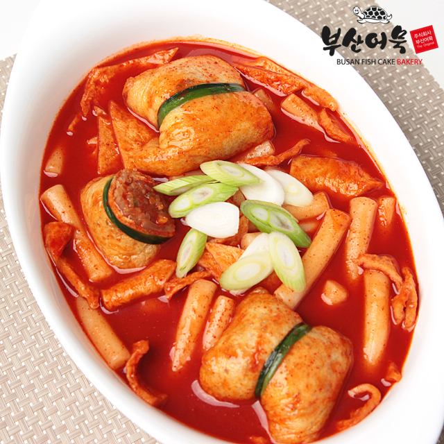 부산어묵 간편한 국물 떡볶이 300g 한끼 식사대용 : 주식회사 부산어묵