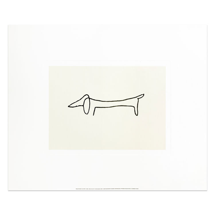 Le Chien - Pablo Picasso(파블로 피카소) /명화액자/인테리어소품 : 리사일랩
