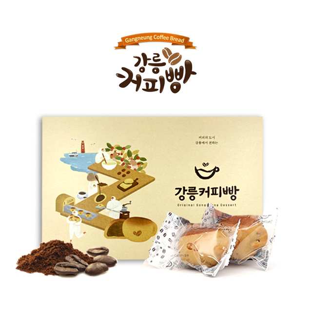 [식탁이야기] 강릉 커피빵 디저트 커피랑 강릉기념품 : 엠제이유통