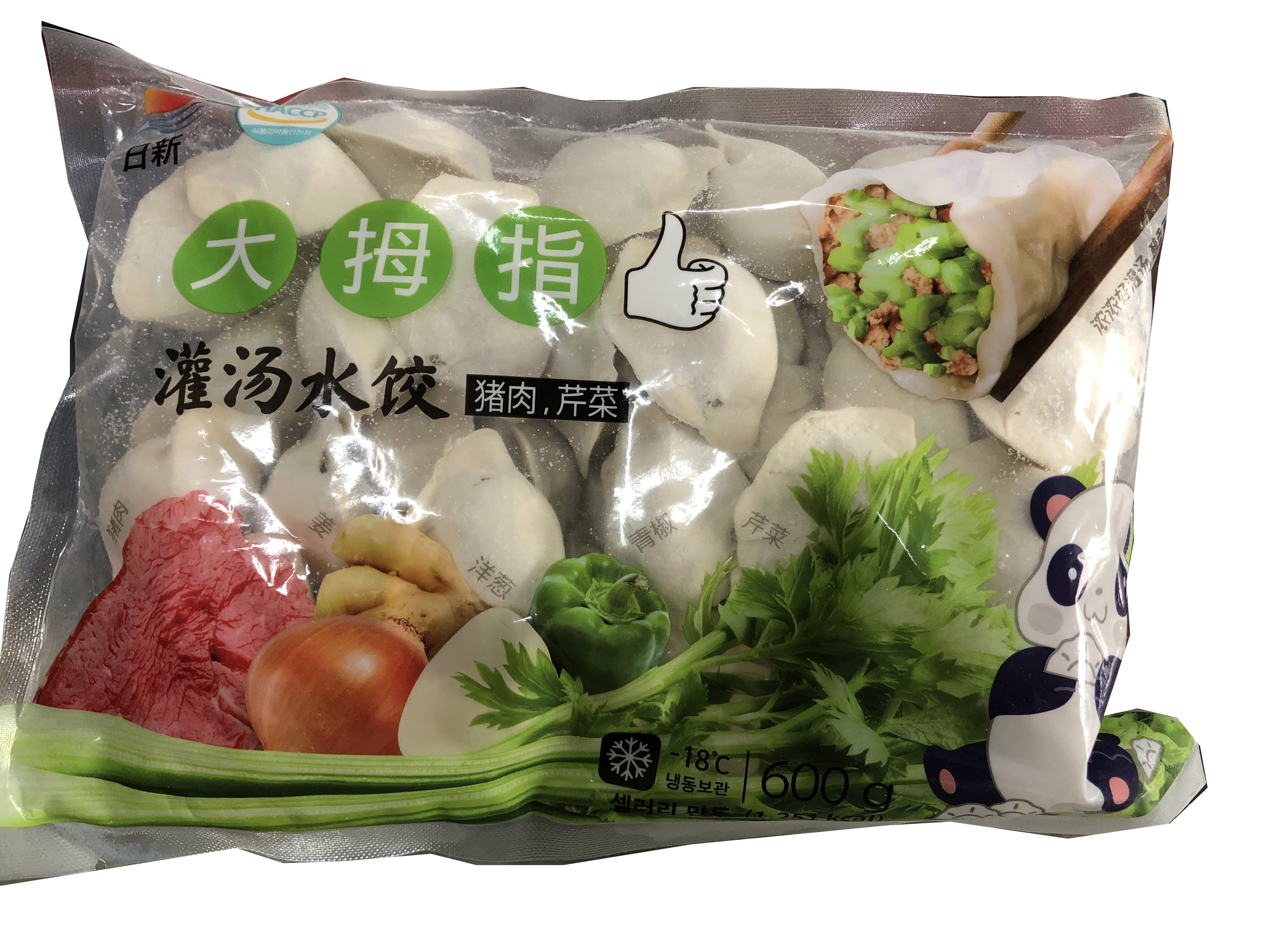 다원중국식품 중국물만두 엄마손 샐러리만두600g : 다원중국식품